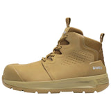 Uvex 2 X-Flow Zip Sided Safety Boots (Wheat)