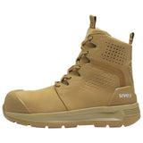 Uvex 3 X-Flow Lace Up Safety Boots (Wheat)