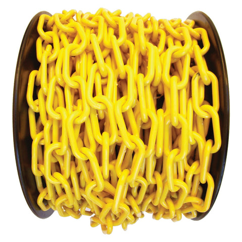 Plastic Safety Chain (Yellow) All Sizes
