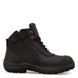 Oliver 34 Series Black or Wheat Zip Sided Safety Boot