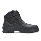 Blundstone Unisex Zip Sided Series Safety Boot (Black) 319