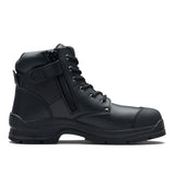 Blundstone Unisex Zip Up Series Safety Boot (Black) 322