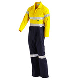 Workit Standard 2 Tone Coverall with Tape 4004