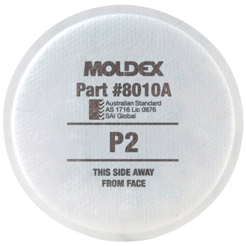 Moldex® 8010A P2 Particulate Pre-Filter (5 Pair)  MDX-8010A