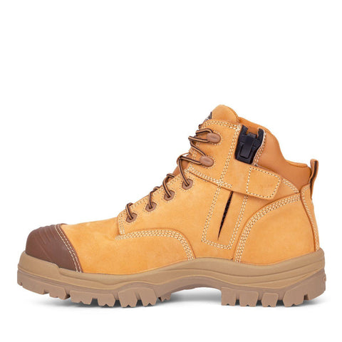 Oliver 45 Series 130mm Zip Sided Hiker Boot Boot (Wheat) 45-630Z