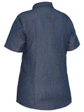 Bisley Womens Short Sleeve Denim Shirt BL1602