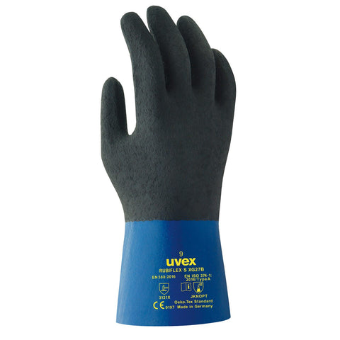Uvex Rubiflex S XG27B Chemical Protection Glove