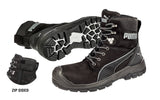 Puma Conquest Waterproof Zip Side Safety Boot (Black) 630737