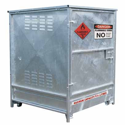 820L MAXBund-Metal Dangerous Goods Storage MBDGS-082