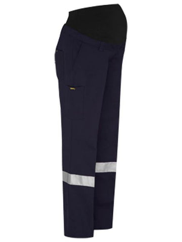 Bisley Womens Taped Maternity Drill Pants BPLM6009T