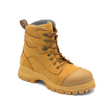 Blundstone Unisex Lace Up Safety Boot (Wheat) 998