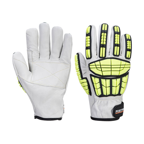 Portwest Impact Pro Cut Leather Gloves  A745
