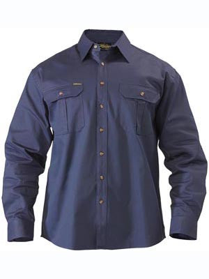 Bisley Original Cotton Drill Long Sleeve Shirt BS6433