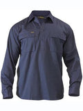Bisley Closed Front Cotton Long Sleeve Drill Shirt BSC6433