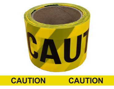 Barrier Tape "Caution" 100m x 75mm (Yellow) BTCY100X75