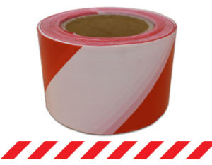 Barrier Tape Red/White 100m x 75mm (Red/White) BTRW100X75