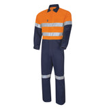 Tru Workwear Hi Vis 2 Tone Lightweight Taped Coverall DC2120T1