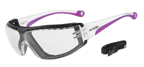 Scope Super Maxvue Positive Seal Lens Magnifying Safety Glasses (Clear)