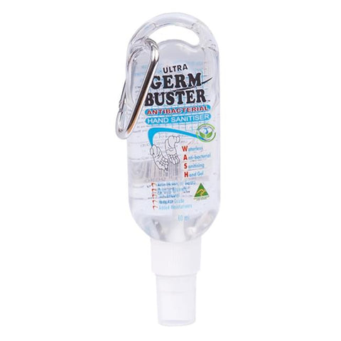 Germ Buster Anti-Bacterial Hand Sanitiser Gel 60ml GBCL60