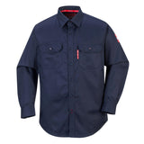 Portwest Bizflame Flame Resitant ARC2 Rated Shirt (Navy) FR89