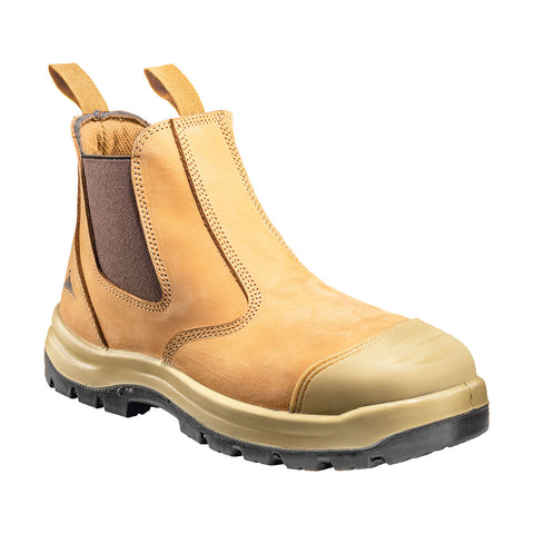 Portwest Warwick Safety Elastic Sided Dealer Boot (Wheat) FT70