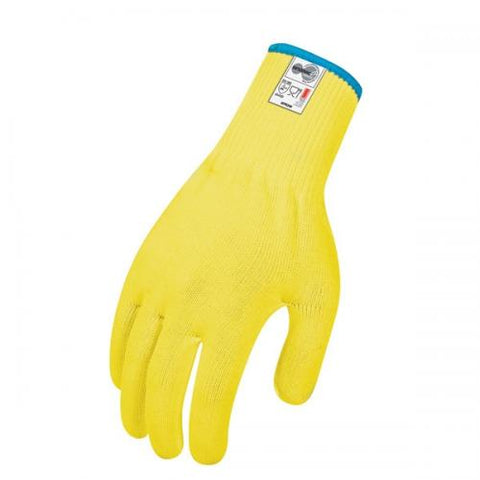Force360 Cut 5/Level D Yellow Food Grade 13 Gauge Glove GFPR206
