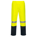 Portwest Hi Vis 2 Tone Scorch Pants (Yellow/Navy) K8152