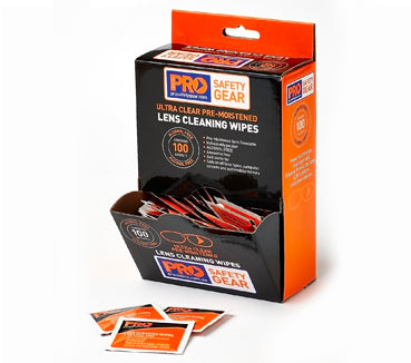 Pro Choice - Lens Clean Wipes/Alcohol Free LC100AF