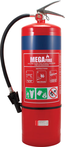 9.0L AFFF Fire Extinguisher c/w Wall Hook MF9LAFFF