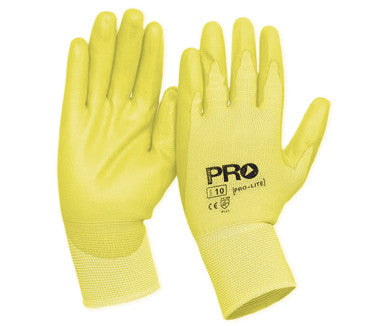 Pro Choice ProLite PU Dip High-Vis Glove PUNY