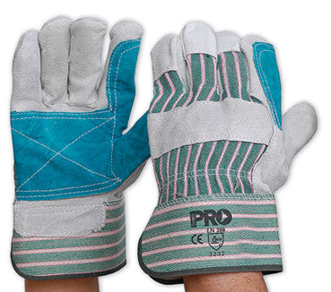 Pro Choice Green & Grey Stripe Glove R88FG