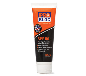 ProBloc SPF 50 Sunscreen 125ml Tube SS125-50