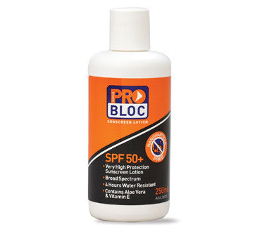 ProBloc SPF 50 Sunscreen 250ml Bottle SS250-50