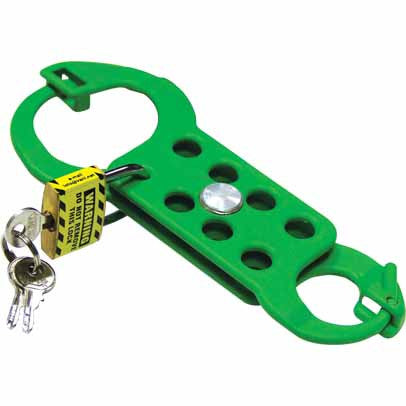 Scorpio Lockout Hasp - Economy Lockable - Nylon UL422-EL