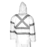 Tru Workwear Class N Rain Set In Bag c/w Biomotion Tape Configuration (White) TJ1970T5