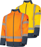 Bool Hi Vis FR & Anti Static Softshell Jacket c/w Segmented FR Tape BW2300T8