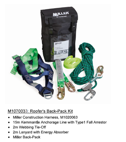 Miller Roof Worker Kits  M1070033