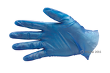 Pro Val EcoBlue Vinyl Disposable Glove