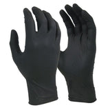 Maxisafe BlackShield Nitrile Black Disposable Gloves GNB218