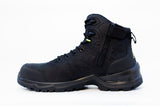 New Balance Contour Zip Sided Composite Safety Boot (Black) MIDCNTR